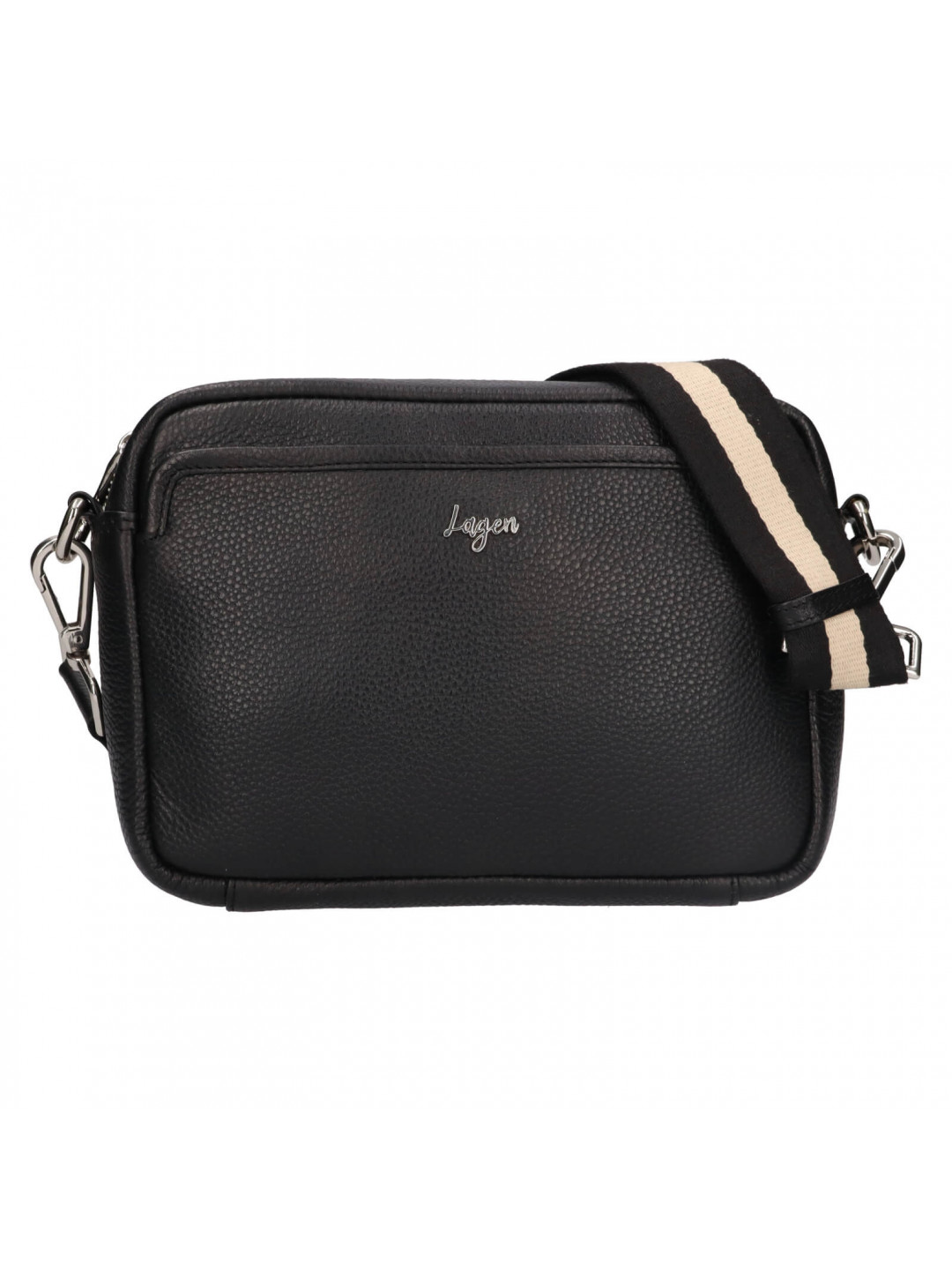 Dámská crossbody kabelka Lagen Donna – černá
